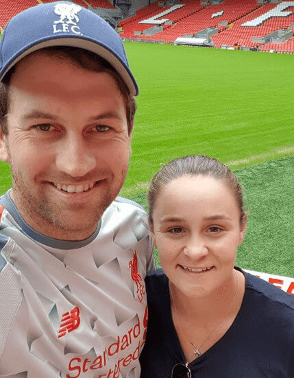 Garry Kissick With Girlfriend Ashleigh Barty